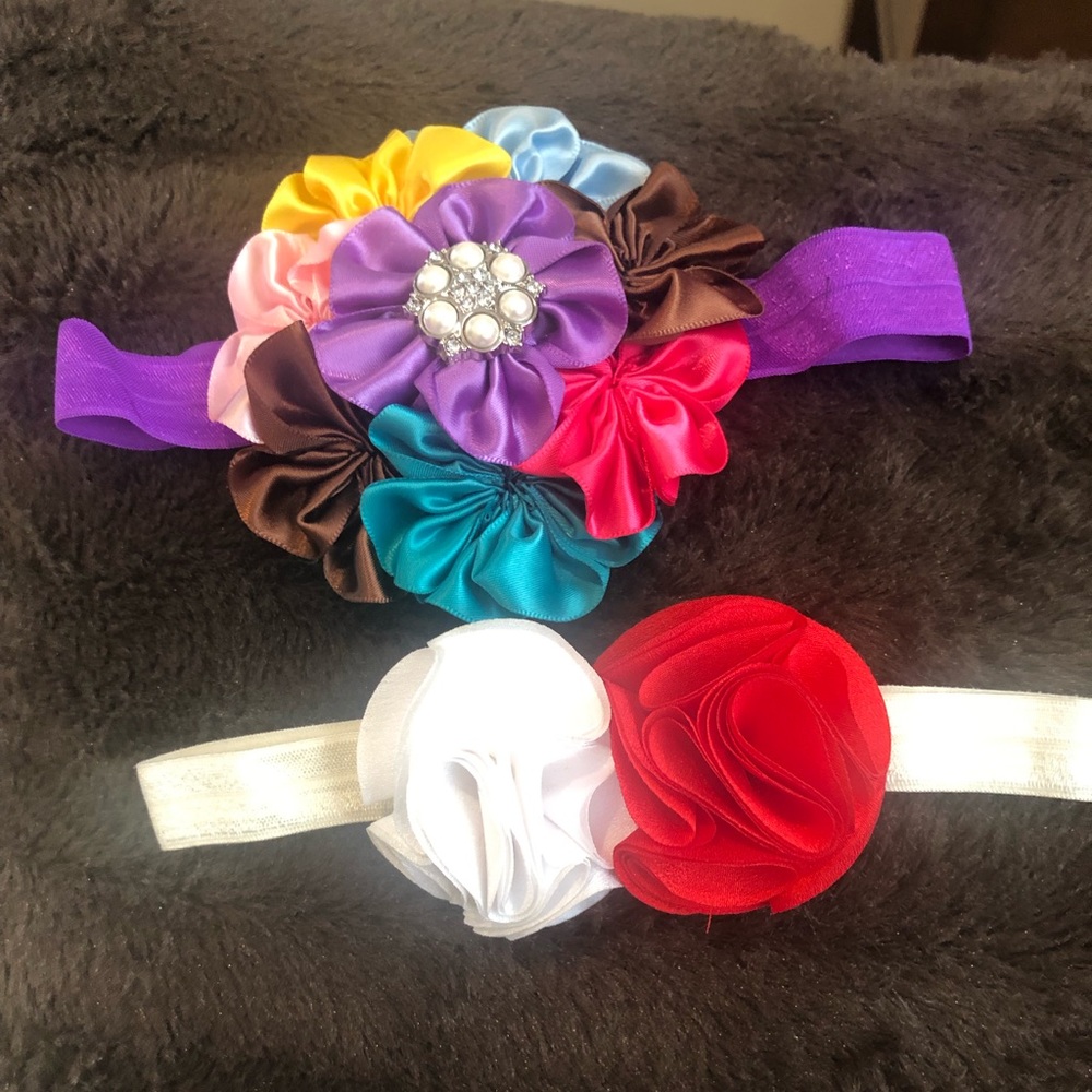 NWOT Set of 2 Handmade headbands